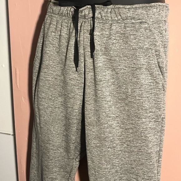 Nike Mens Dri-fit Joggers Sweat Pants Grey Nike Swoosh Logo Large - Picture 11 of 11